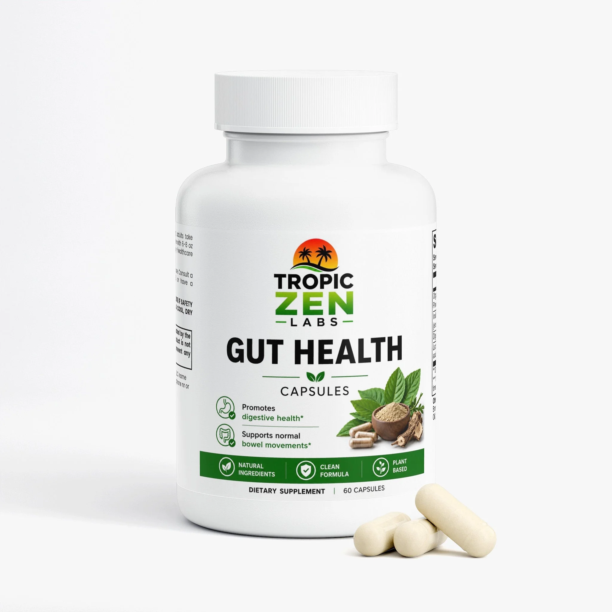 TropicZen Gut Health product bottle